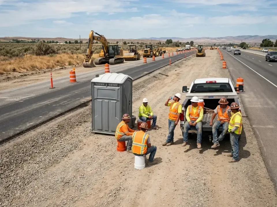 highway-road-construction-crew-007 — frequently asked questions, Porta Potty and Restroom Rentals in North Platte, NE